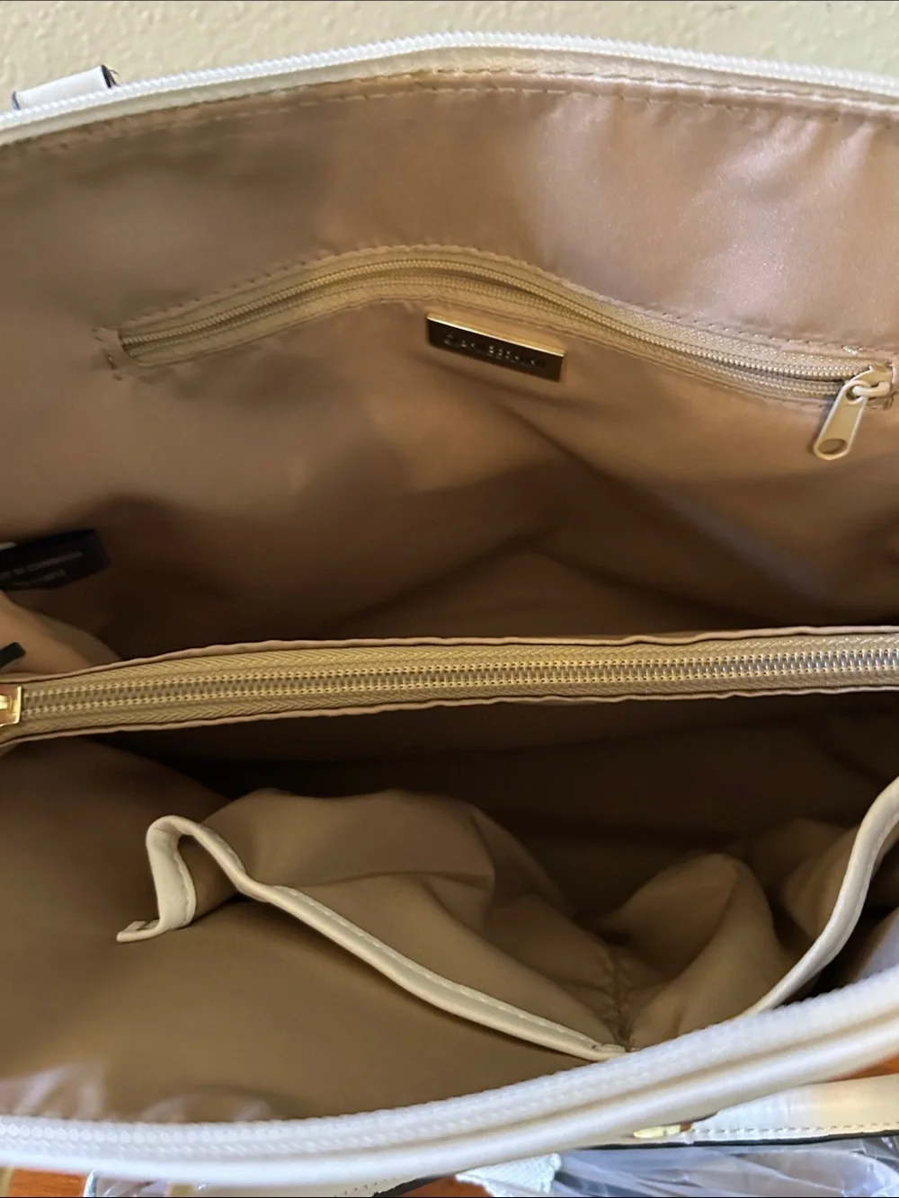 Giani Bernini Purse Monogram Signature Dome Satchel Crossbody Bag‎